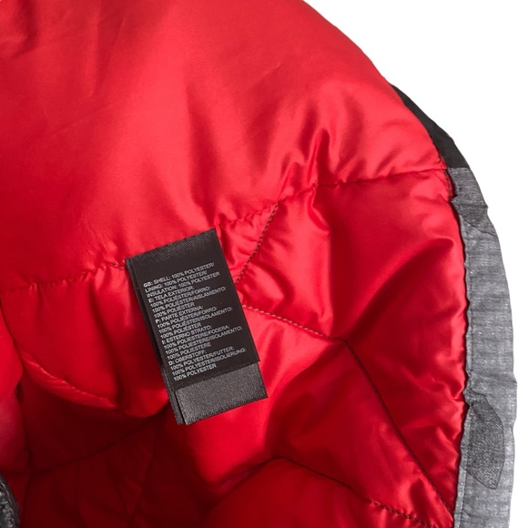 NWT The North Face Skagit Graphite Gray Camo Puffer Quilted Jacket Mens Large - Picture 6 of 7